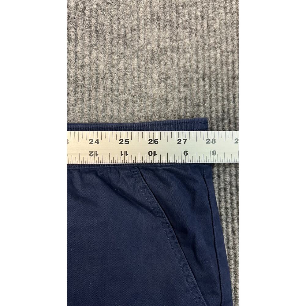 Denim & Co. Shorts Womens Plus 5X Blue Pull On Pockets Relaxed Twill Mature - Picture 5 of 11